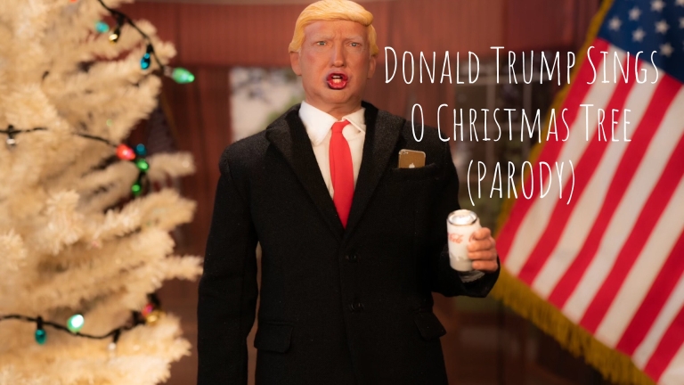 Donald Trump Christmas Song – O Christmas Tree (stop motion parody)